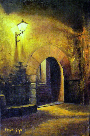 Nocturno 1 Oil Canvas Landscaping