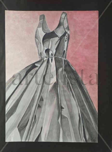 El vestido  metalico