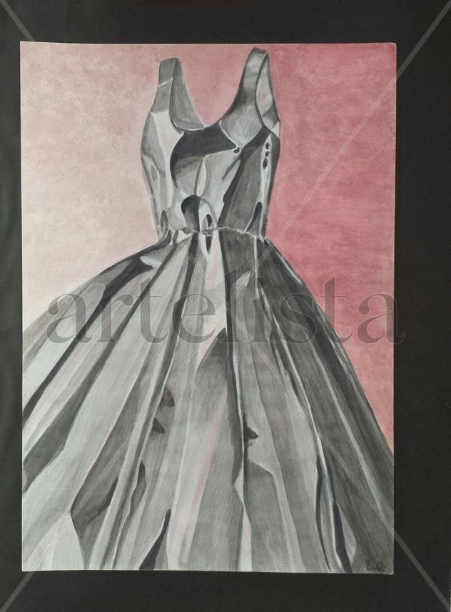 El vestido  metalico