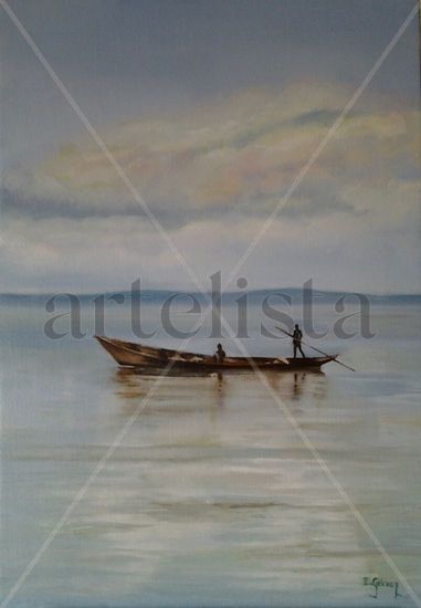 Africa Oil Canvas Marine Painting