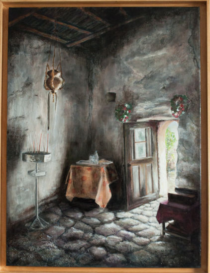 Sereno Interior Oil Canvas Others