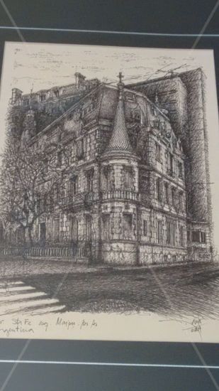 Esquinas de Buenos Aires- Edificio Parques Nacionales Mixed Media