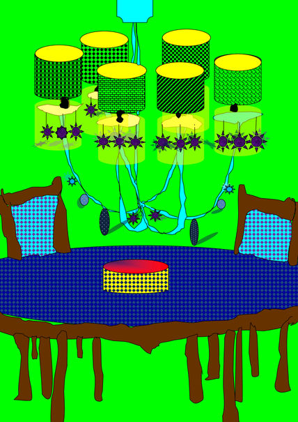 Mesa en la sala
