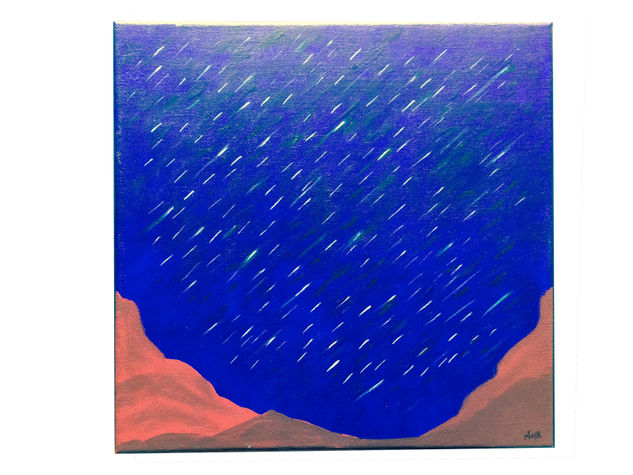 Lluvia de estrellas Acrylic Canvas Others