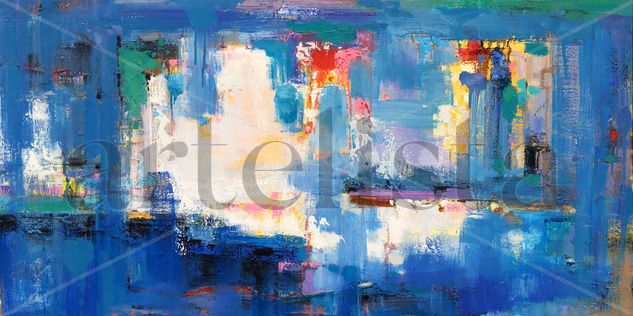 abstract 134 Oil Canvas Others