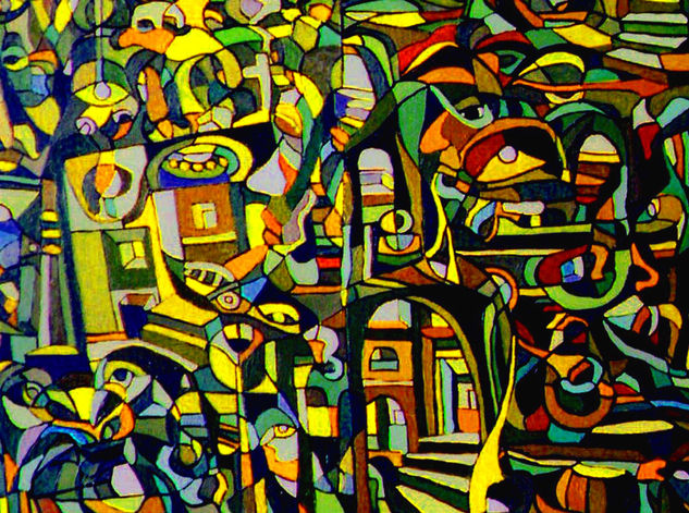 Movimiento 12 Óleo Lienzo Otros