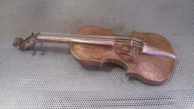 violin Metal Figurativa