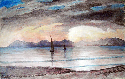 Marina atardecer