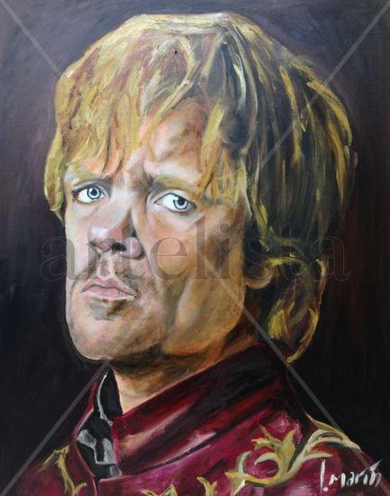 Tyrion Lannister Oil Canvas Portrait