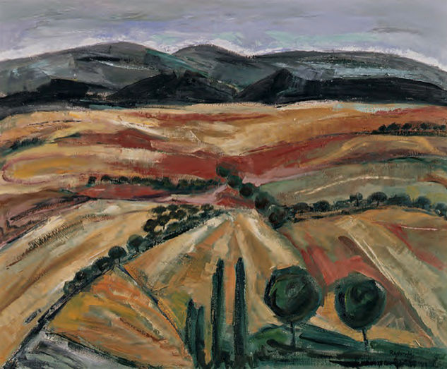 Tierras de Jaén Oil Canvas Landscaping