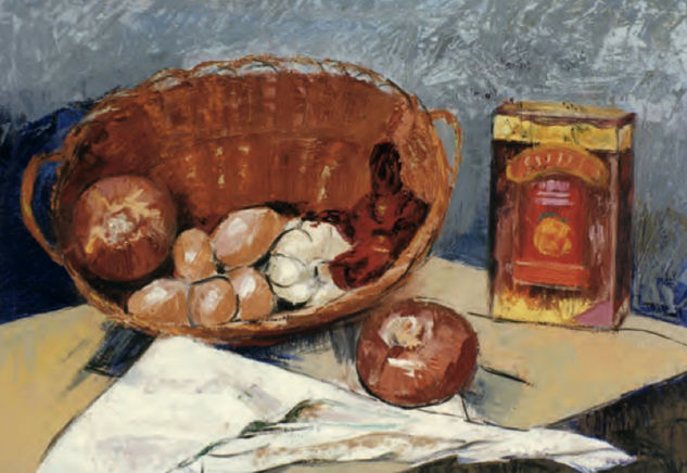 Bodegón huevos Oil Canvas Still Life Paintings