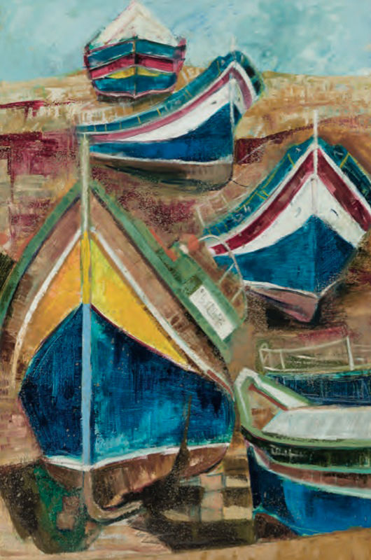 Barcas en la isla de Malta II