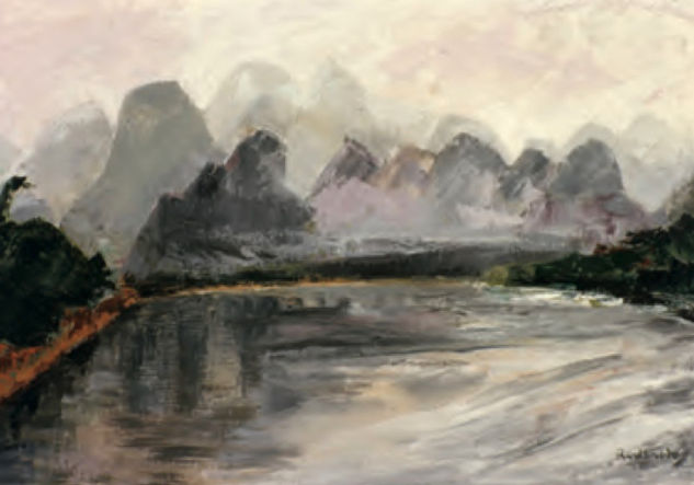 Cuilín (China) Oil Canvas Landscaping