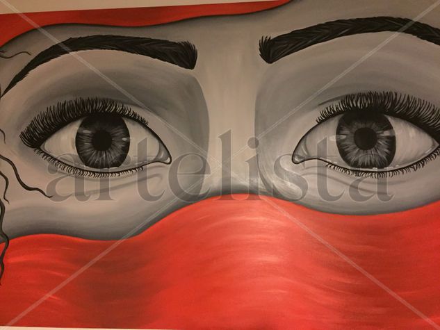 ojos Oil Canvas Portrait