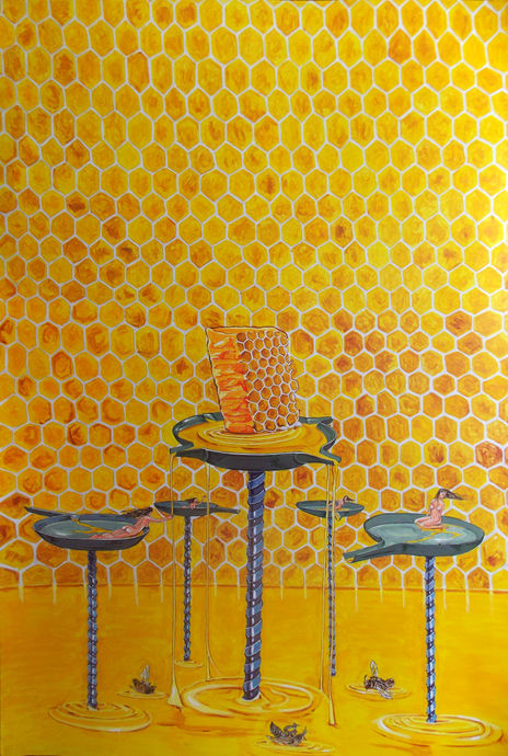 The honey in lives