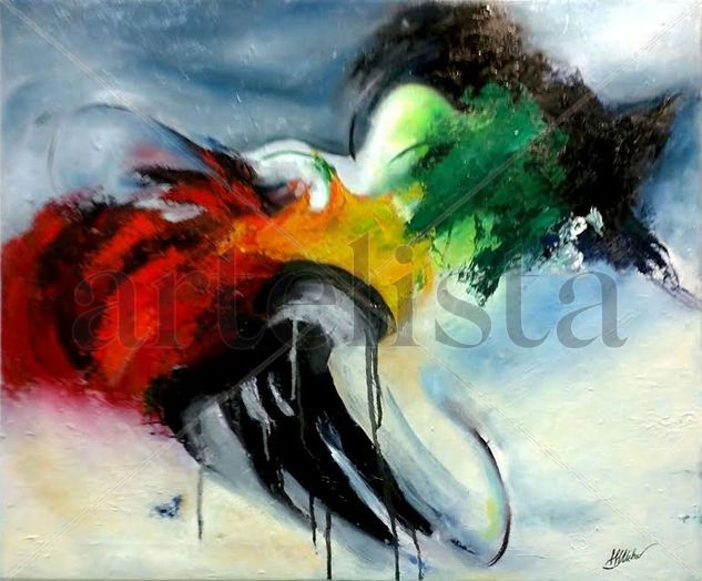 La paz imposible Oil Canvas Figure Painting