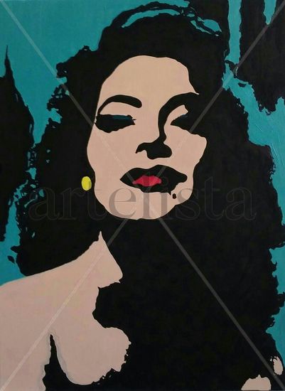 Diva 50 Acrylic Canvas Portrait