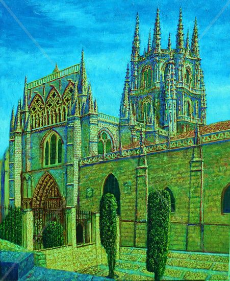 Catedral de Burgos, puerta de la Coronería Oil Canvas Others