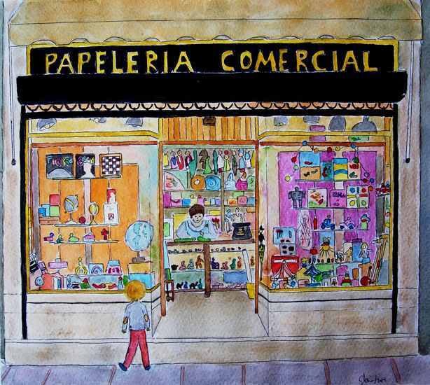 Papeleria Comercial (VIGO) Acuarela Papel Paisaje