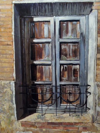 Ventana de Mauro Óleo Tabla Otros