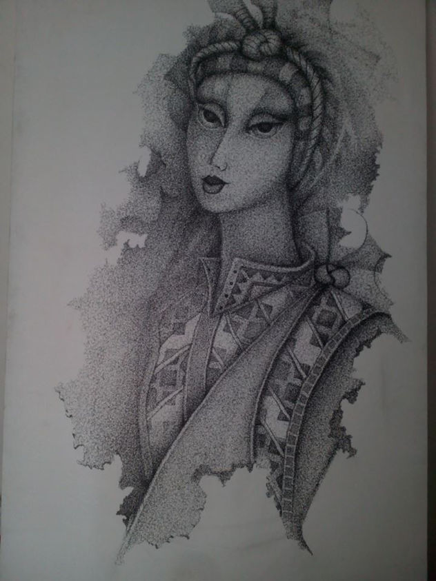 PLUMILLA MUJER GUERRERA