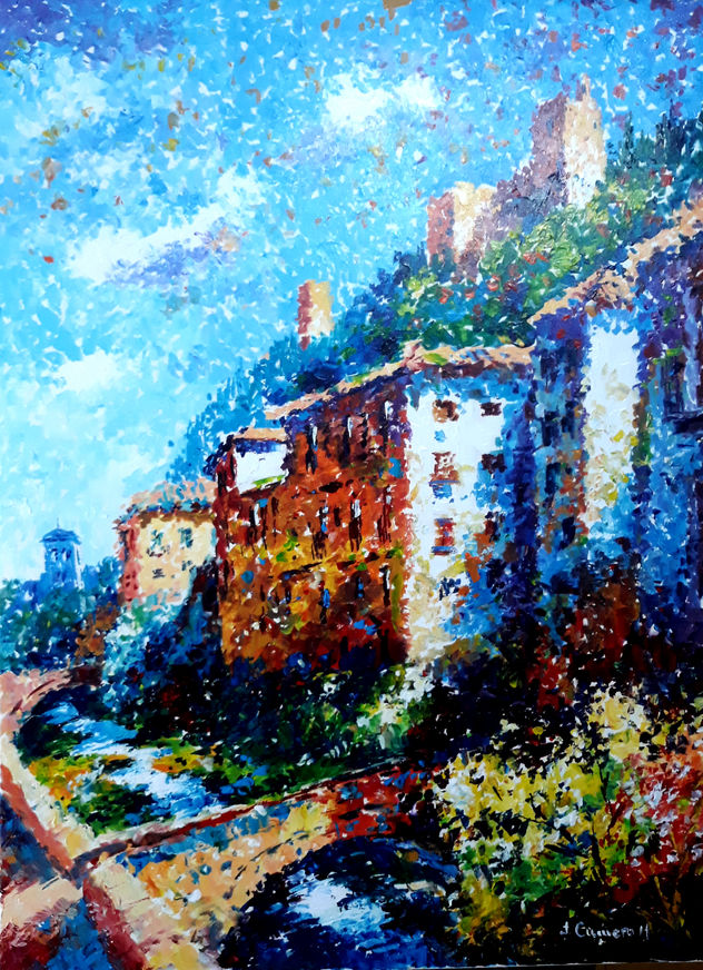 Carrera Darro. Calle tipica de Granada