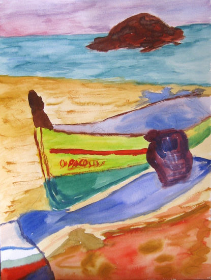 PACO Watercolour Paper Marine Painting