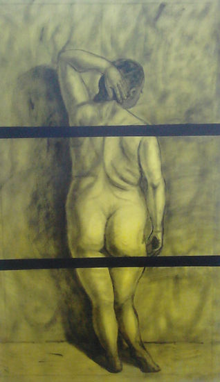 Tríptico_1 Oil Canvas Nude Paintings