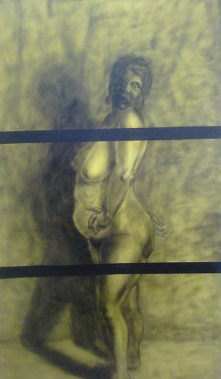 Tríptico_3 Media Mixta Lienzo Desnudos