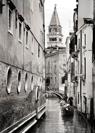 Venecia 1 Viajes Blanco y Negro (Digital)