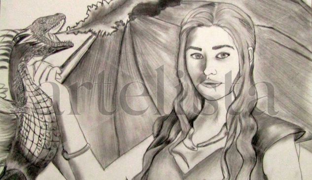 Game of thrones khaleesi Pencil