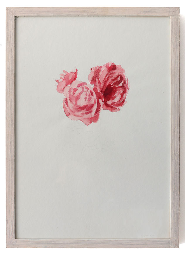 Acuarela II Rosas - Pedro Quesada