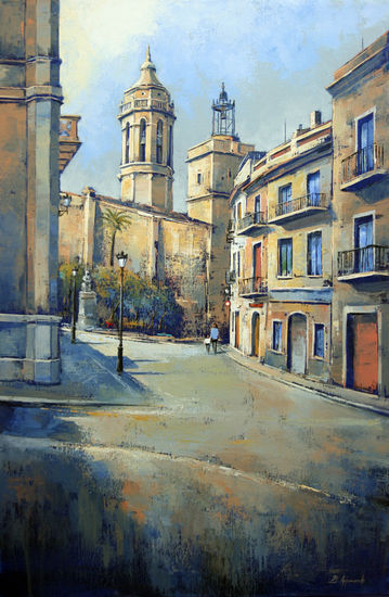 Sitges Oil Canvas Landscaping