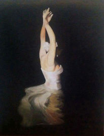 Bailarina en el agua