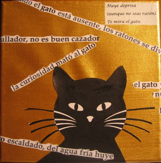 El gato Canvas Animals