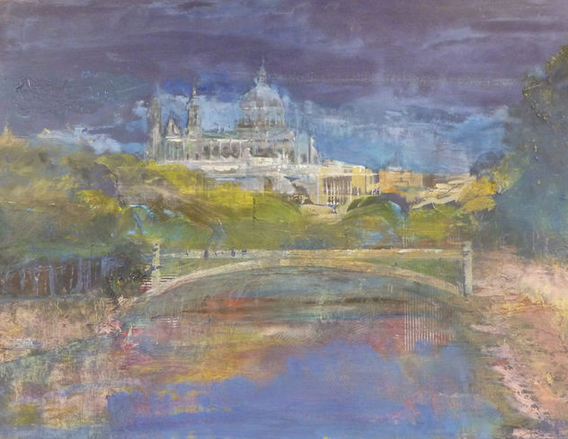 LA ALMUDENA DESDE EL MANZANARES