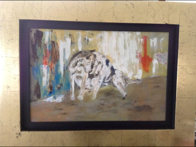 Perros de la calle Oil Canvas Animals