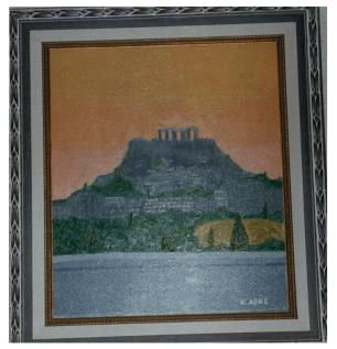 atenes Oil Canvas Landscaping