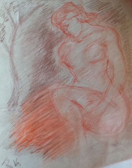 Estudio desnudo /1981 Sanguina