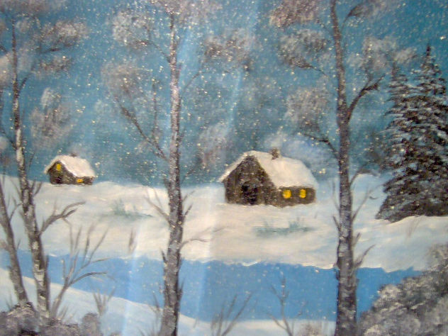 Schnee fallen.     Cau la neu..