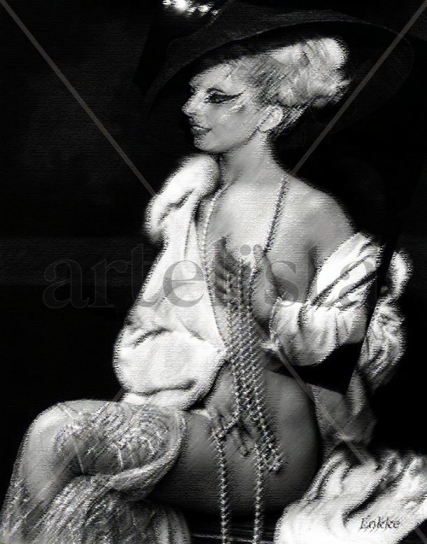 Lady Gaga frente al espejo