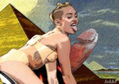 Metamorfosis de Zeus seduciendo a Miley