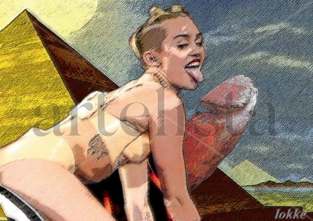 Metamorfosis de Zeus seduciendo a Miley 