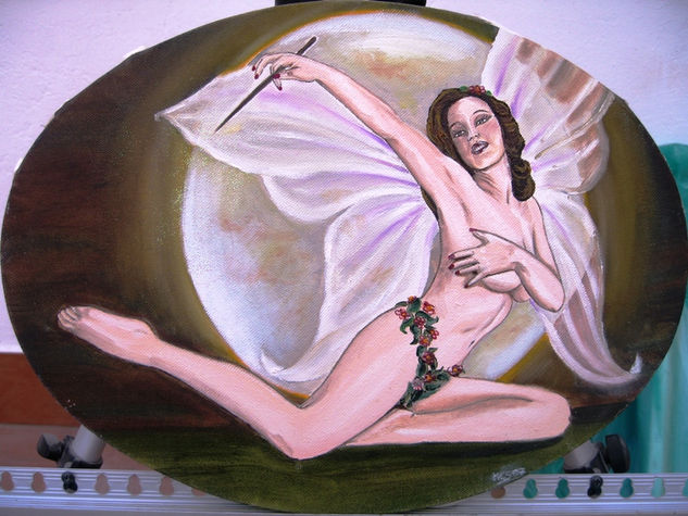 magia Oil Canvas Nude Paintings