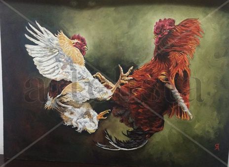 Pelea de gallos