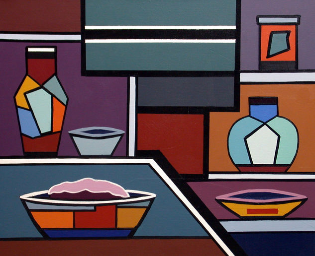 bodegon Acrylic Canvas Still Life Paintings