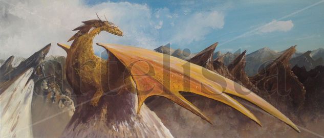 Draco Draconis Acrylic Canvas Animals