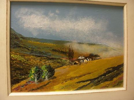Paisaje con niebla