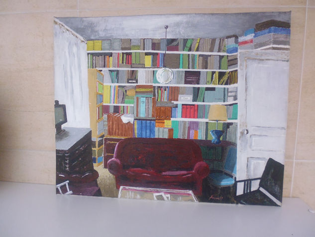 Mi sala de lectura Acrylic Textile Others