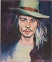 Retrato de johnny depp